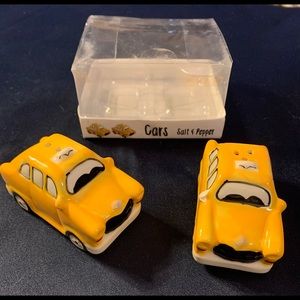 New Cars Collectible Salt & Pepper Shakers